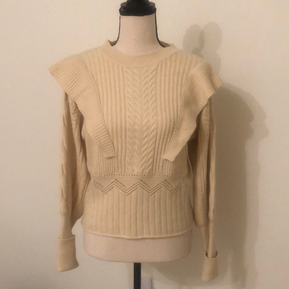 Cream Knit Sweater